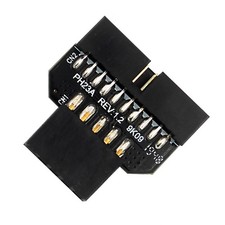 1Pc Panel Plug USB2.0 9-Pin Female to USB3.0 19-Pin Male Adapter For Mainboard m picture