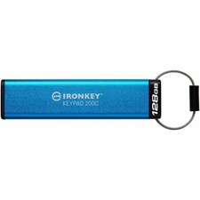 IronKey Keypad 200 128GB USB 3.2 (Gen 1) Type C Flash Drive picture