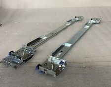 Dell Power edge Rackmount Rails Pair P/N UC390 Right And WC364 Left picture