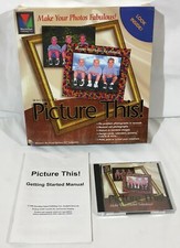 Picture This Macmillan CD-ROM Photo Editing Software Windows 95 98 NT Complete picture