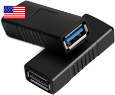 Superspeed USB 3.0 Coupler Adapter Type a Female to Female Bridge Extension Conn picture