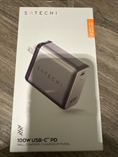 Satechi 100W USB C PD Wall Charger Block – Powerful GaN Tech New picture