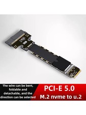 M.2 NVMe to U.2/U.3/E1.S/E3.S SSD adapter extension cable PCIe5.0x4 Gen5 picture