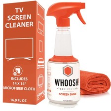  Pro 16.9 fl oz Refillable TV Screen Cleaner & Microfiber Cloth - Streak-Fre... picture