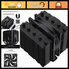 High-Performance CPU Cooler, Dual Tower Design, 5 Heat Pipes, 110MM Fan, AMD/Int picture