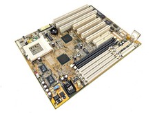 Untested ECS P5TX-Bpro Rev. 2.0a Mainboard Socket 7 Motherboard PCI ISA picture