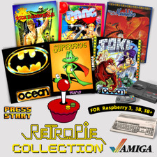 Collection Amiga Games Retropie for Raspberry 3, 3B, 3B+ picture