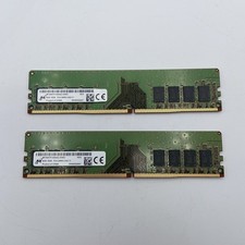 Micron 16GB (2x8GB) DDR4 2666MHz PC4-21300 Desktop RAM MTA8ATF1G64AZ-2G6E1 picture