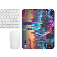 3D CyberPunk Mouse Pad - Enchanting Designs with High-Quality Artwork picture