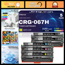 High Yield Toner Cartridge 4 Pack Compatible for Canon MF654CDW MF655CDW LBP631C picture