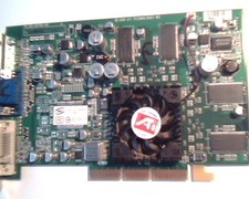 AGP card ATI R200 Fire GL 64MB 4X 109-85700-00 Dell 4Y905 04Y905  picture