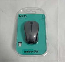 Logitech M235 Wireless Mouse - Black/Gray (910-002692) - NEW picture