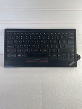 Lenovo ThinkPad KU-1255 Compact Wired Keyboard TrackPoint Touchpad Black (Used) picture