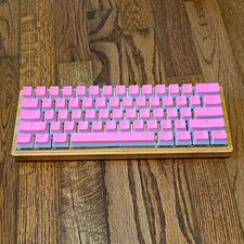 BT60 V2 Wireless Mechanical Keyboard, Hotswap, Brass Plate, Bamboo Case, USB-C picture