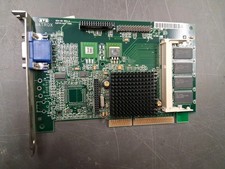 W9x DOS PCI VGA Card MATROX G2+ MSDA 8BI 20 VGA GRAPHICS CARD 834-00 Rev A picture