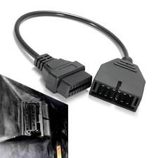 Shakas 1 PC OBD1 Scanner Connector, 12 Pin to OBD1 to OBD2 16 Pin Scanning Di... picture