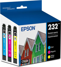 232 Claria Ink Standard Capacity Color Combo Pack (T232520-S) Works with Workfor picture