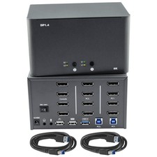 Bytecc KVM-DP2-4 2 In 4 Out 8K Displayport 1.4 Kvm Swith picture