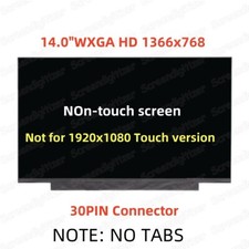For Lenovo ThinkPad T490 T495 Led Lcd Screen 14