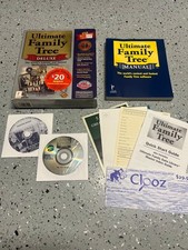 Vintage Ultimate Family Tree Deluxe Windows 3.1 & 95/98 PC Software - NEW UNUSED picture
