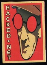 RARE 1997 Shepard Fairey Designed HACKED.NET Sticker 4