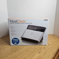 Neat Desk Pass Through Scanner Digital Filing System NEW OPEN BOX picture