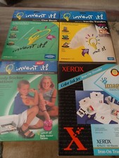 Hammermill Ready Print - Invent It Iron Transfers  Decals  Tattoos Xerox 40 Pcs. picture