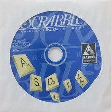 Scrabble CD Rom Games For WINDOWS Windows 95 & MacIntosh Crossword Hasbro picture