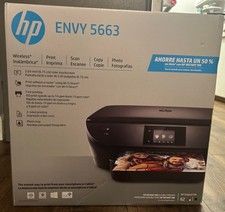 HP Envy 5663 Wireless Color Printer New Factory Sealed Touchscreen Scan Copy picture