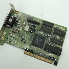 TRIDENT 3Dimage 9750 AGP 2x Video 4MB VGA Graphics Card Rare Vintage Gaming picture