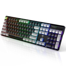 RisoPhy Wireless Gaming Keyboard, Low-Profile 2.4G/USB-C/Bluetooth Mechanical Ke picture