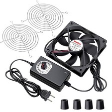 Wathai 120Mm X 25Mm Ac Powered Computer Fan With Ac Plug 110V 120V 220 picture