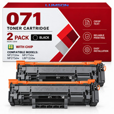 071 Toner Cartridge 2Pack Compatible For 071 ImageCLASS LBP122 MF270 MF272dw picture