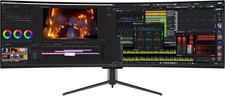 49-Inch Ultrawide Curved Gaming Monitor - Height/Tilt Adjustable & 99% sRGB picture