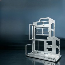 Aluminum Open Frame PC Chassis ATX MATX Support 360 Water Cooling GPU Up  335mm picture