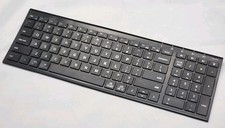 iClever IC-BK10 Keyboard Bluetooth Universal Rechargeable Ultra Slim Size Black picture