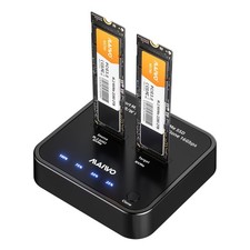 M.2 NVMe SSD Cloner Duplicator USB3.2 Gen2 16Gbps Dual Bay Reader Copier picture