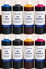 PREMIUM COMPATIBLE BULK INK REFILL FOR HP PRINTERS CYMK  (8 LITERS) picture