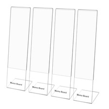 Monitor Memo Board Holder by Computer Screen Acrylic Sticky Note Stand Clear picture