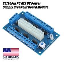 New 24/20Pin PC ATX DC Power Supply Breakout Board Module Adapter DIY Accessory picture