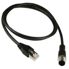 ASI-M12-RJ45-11103 Cable Assembly M12 Connector to RJ45 Male Connector 3 Meter picture