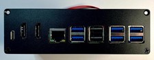 Lot of 13 Waveshare Raspberry Pi 5 Module BOX-B,  Aluminum Case USB 3.2 PCIe picture