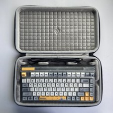 Black Storage Portable Carry Case Box For IQUNIX OG80 Wireless Wired Keyboard picture