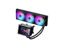 ASUS ROG RYUO IV 360 ARGB AIO CPU Cooler, 6.67-inch 2K Curved AMOLED Display, picture