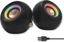 Altavoces PC X9 RGB Bluetooth USB AUX 2.25 Doble Driver Escritorio Gaming ProMax picture