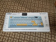 ONIKUMA G80 - Wireless Keyboard Creamy Membrane with Rainbow Backlight picture