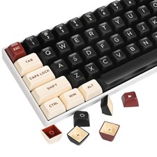 Guffercty kred GTSP 150-Keys ASA Profile Retro Keycaps Double Shot PBT Keycap... picture