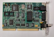 SMC EtherCard Elite 16 ISA Network Card (8013EPC, SMC 83C690, Retro, BNC, 1992) picture