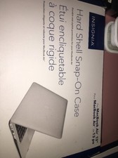 Insignia Macbook Air 13 And 13 Pro Hard Shell Snap On Case picture