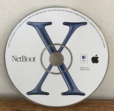 Vintage 2001 Apple Macintosh Mac OS X NetBoot Software Disc Version 10.1 picture